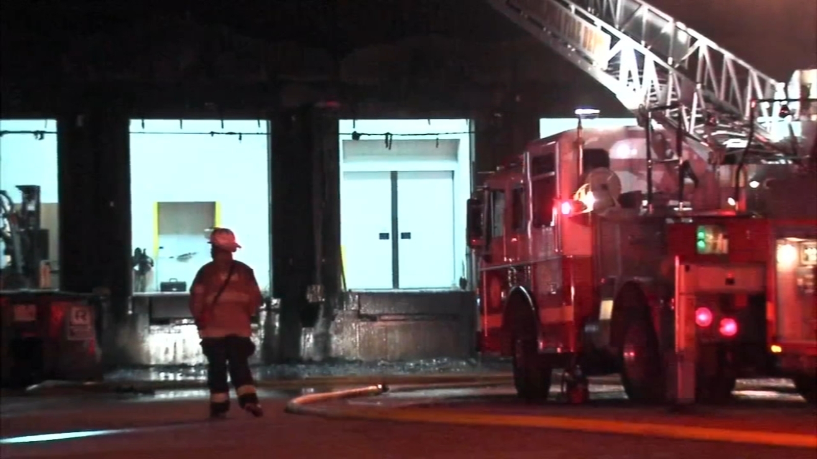 Firefighters battle fire at Yards Brewery in Spring Garden 6abc