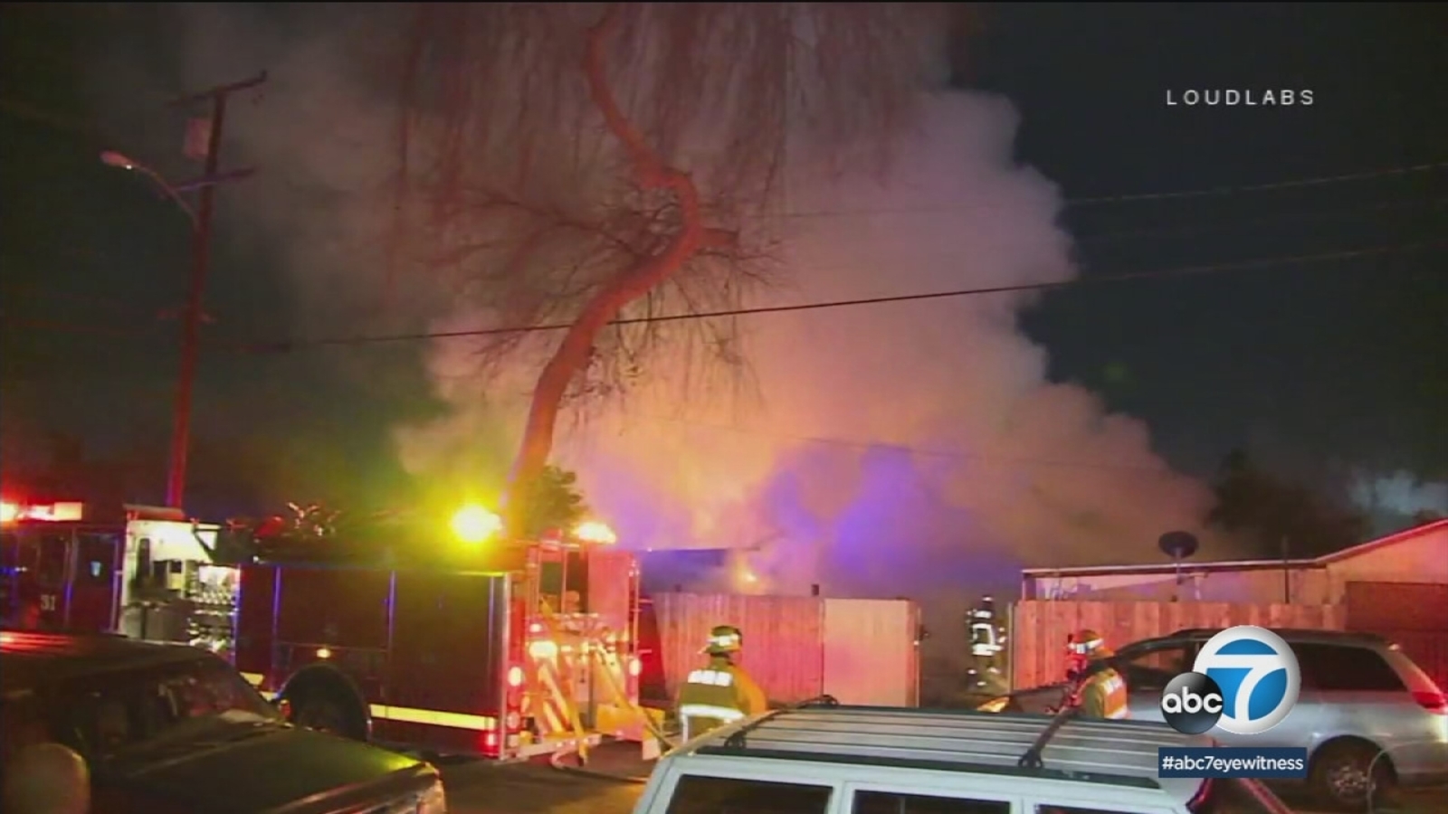 2 family members injured, 2 dogs killed in Compton house fire - ABC7 ...