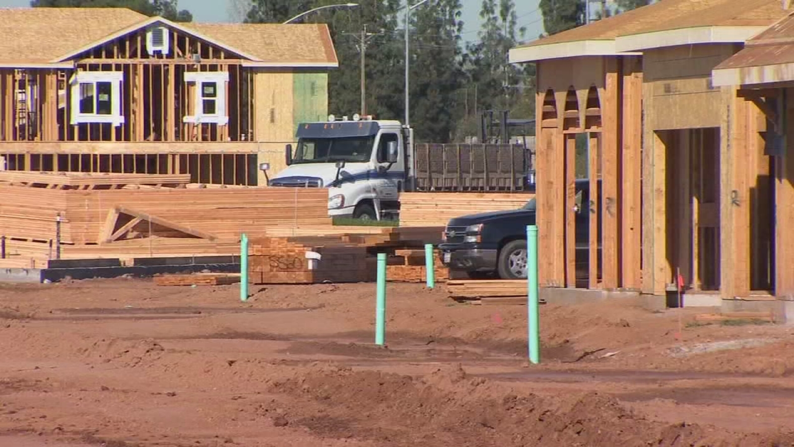Home builders trying to keep up with demand for new homes in the Valley
