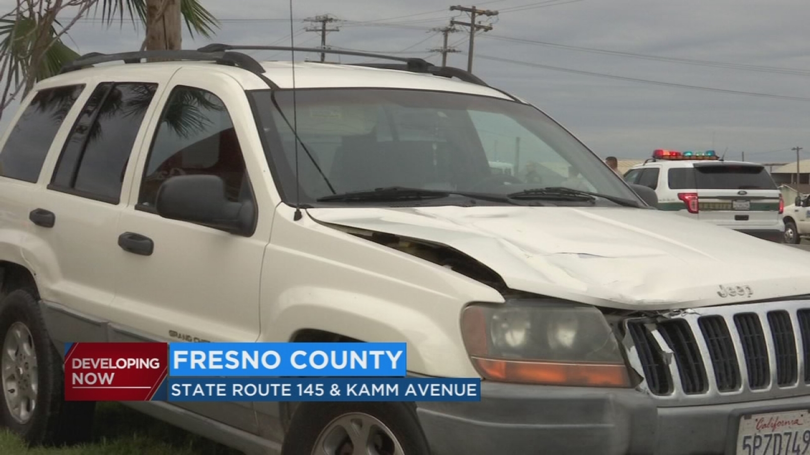 Man killed after being hit by Jeep while crossing street in Fresno ...