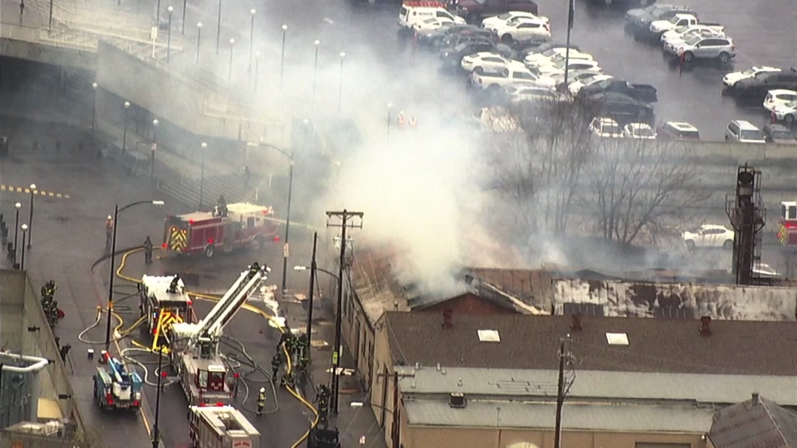 Crews battle fire at vacant warehouse in San Jose - ABC7 San Francisco