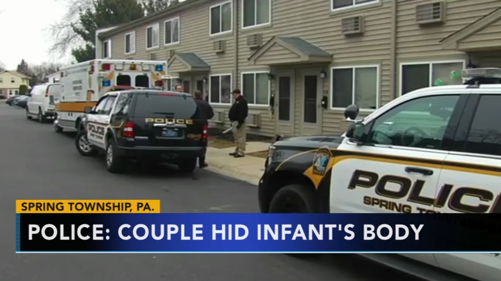Couple arrested after baby found dead in Pennsylvania home - ABC13 Houston