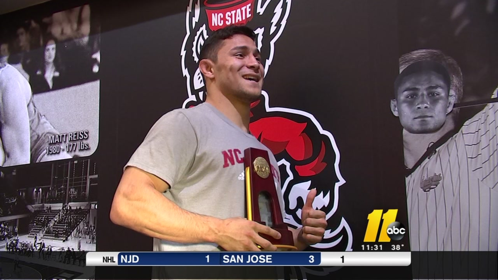NC State wrestler becomes unlikely NCAA champion - ABC11 Raleigh-Durham