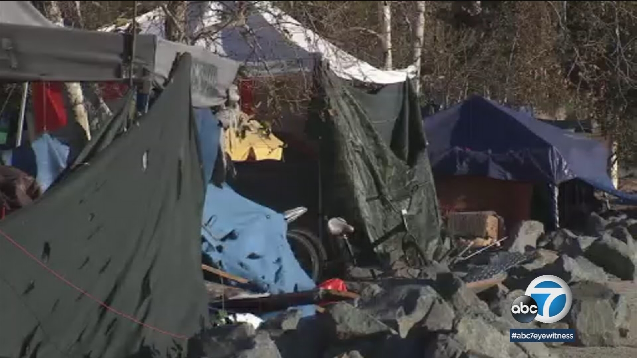 Irvine to take legal action against county over homeless camps