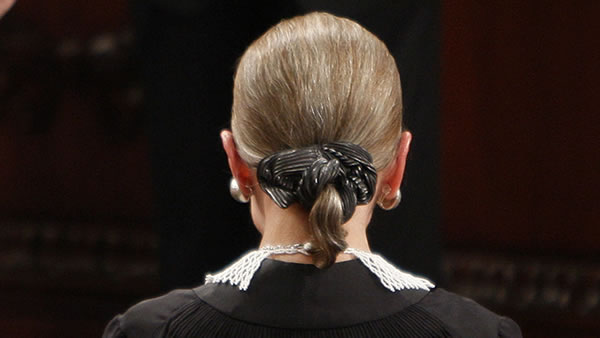 Ruth Bader Ginsburg is a big fan of scrunchies