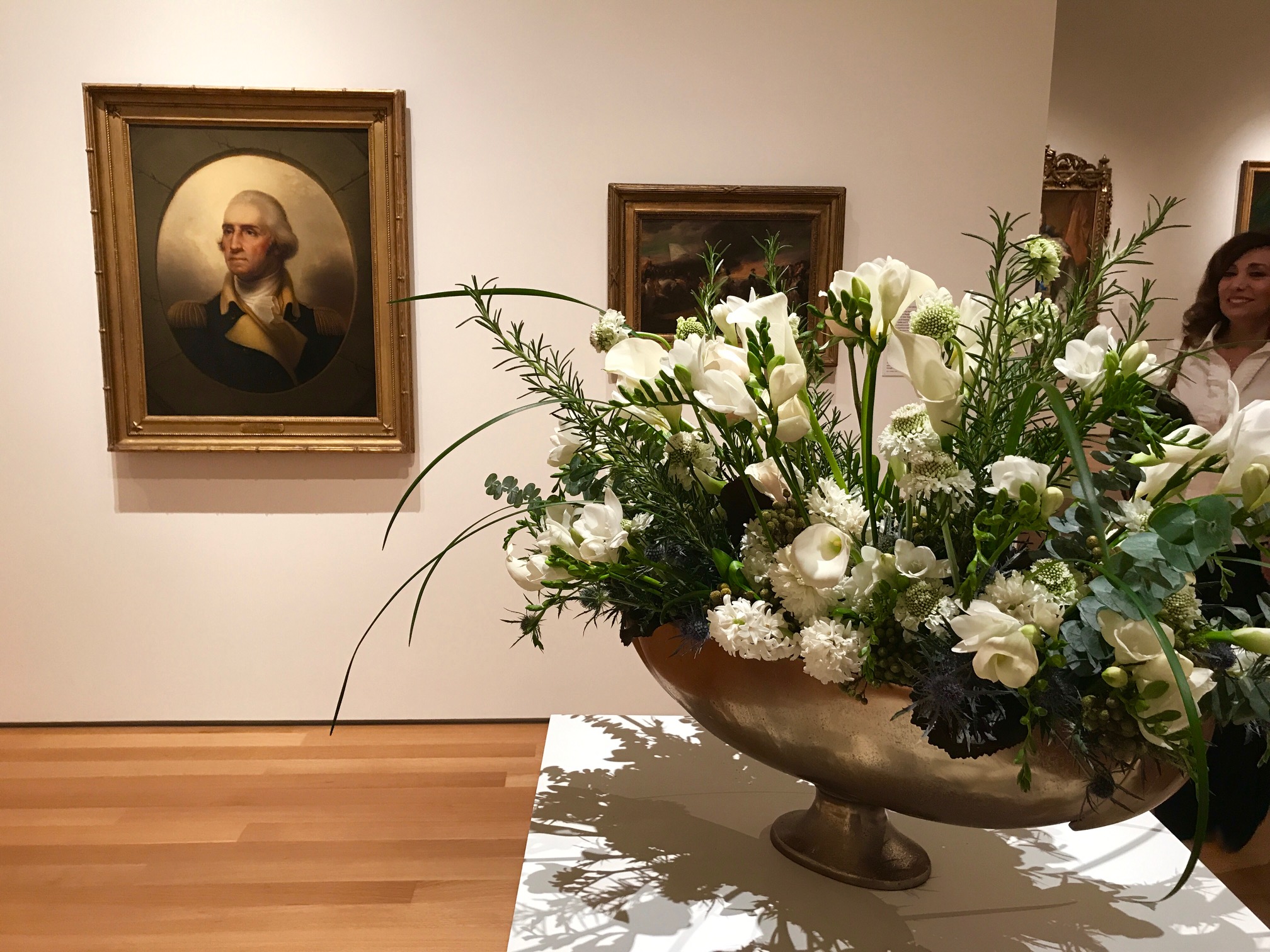 The Art in Bloom event celebrates the start of spring.