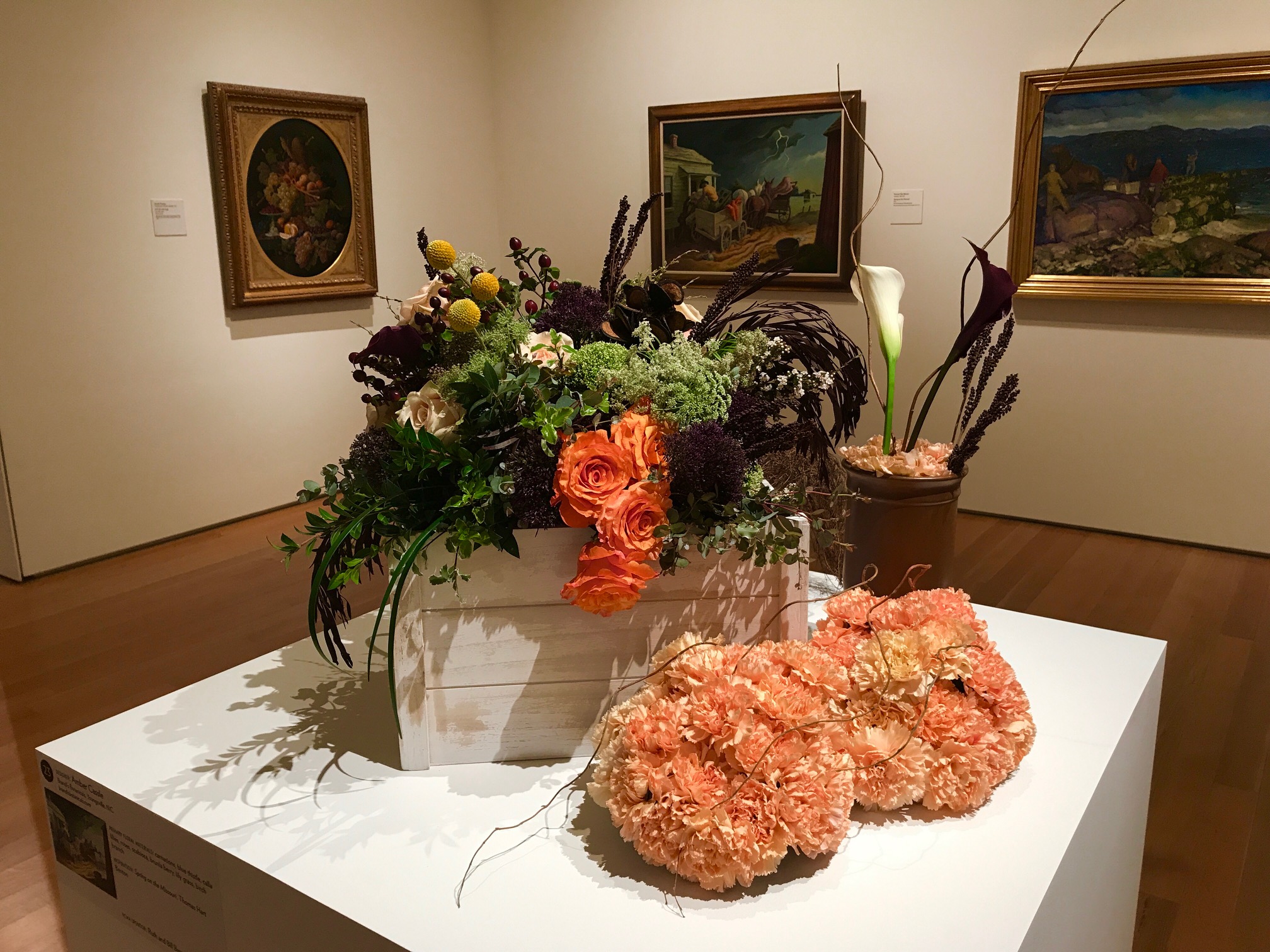 The Art in Bloom event celebrates the start of spring.