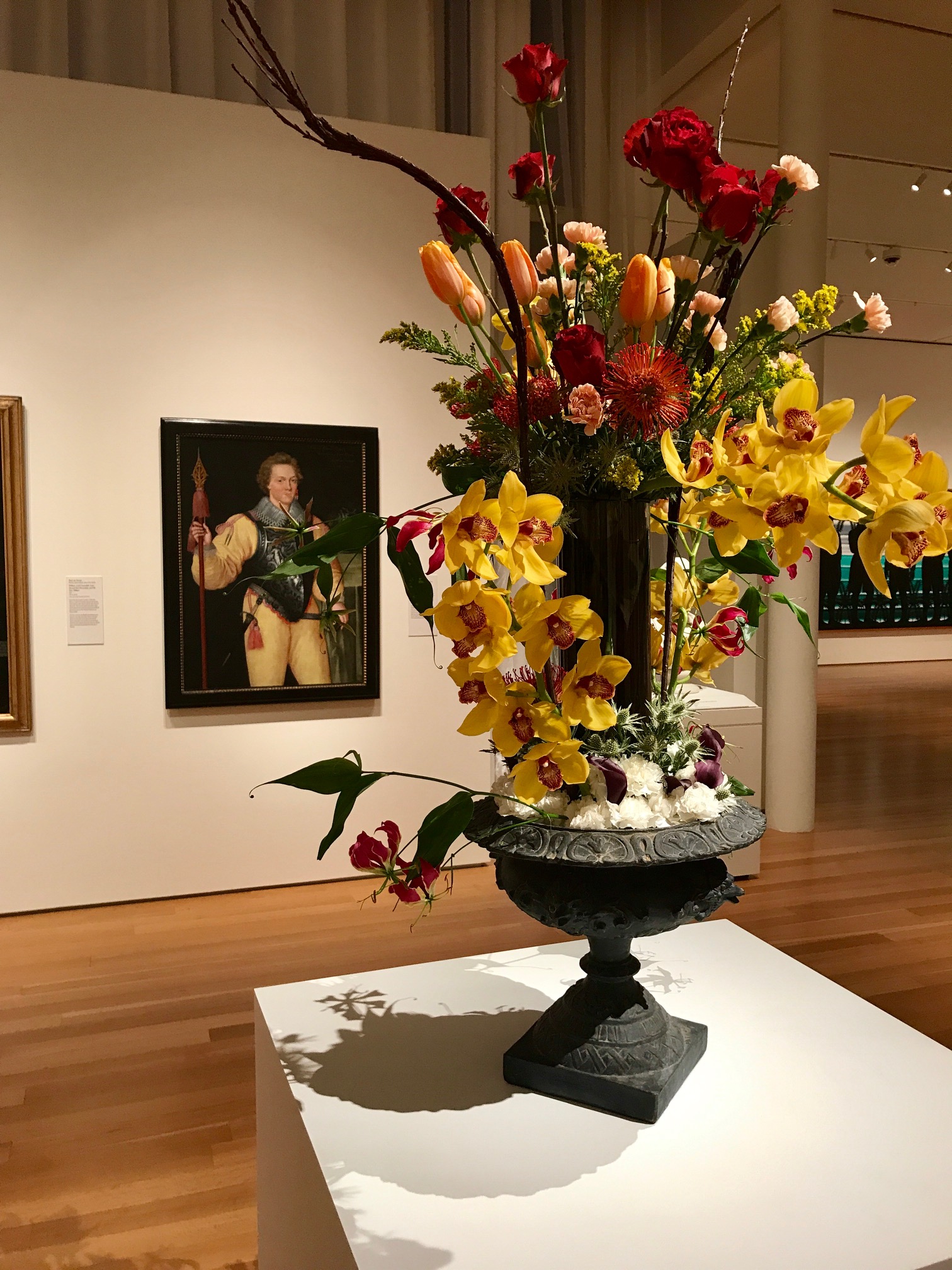 The Art in Bloom event celebrates the start of spring.