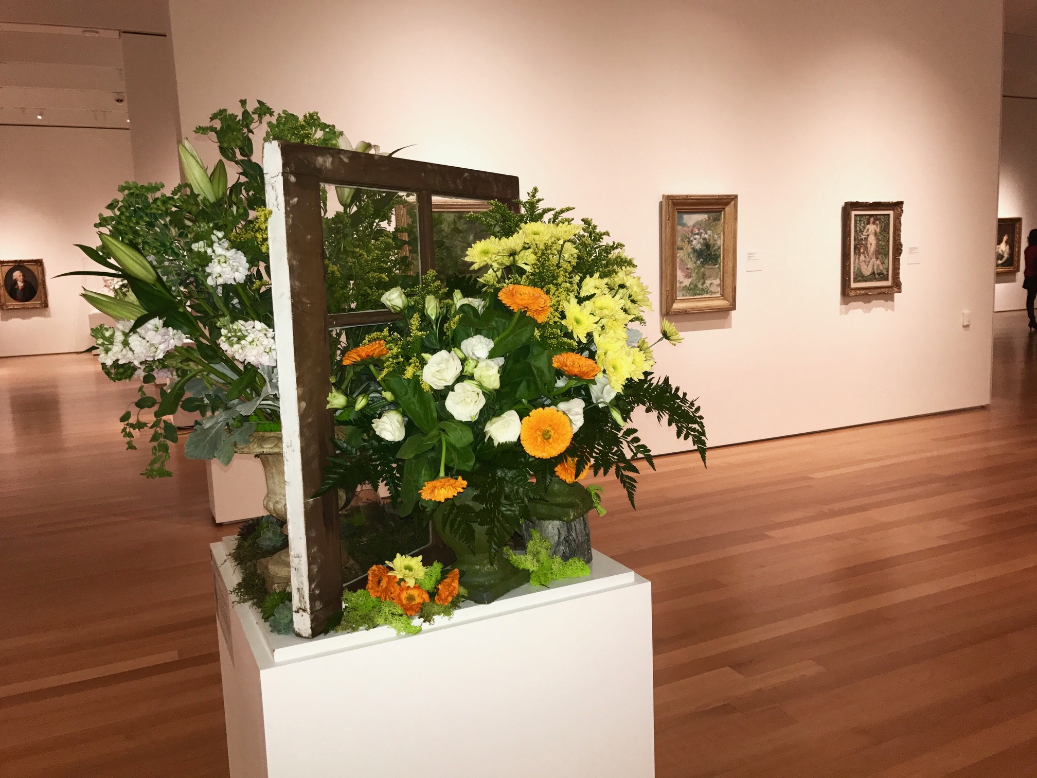The Art in Bloom event celebrates the start of spring.