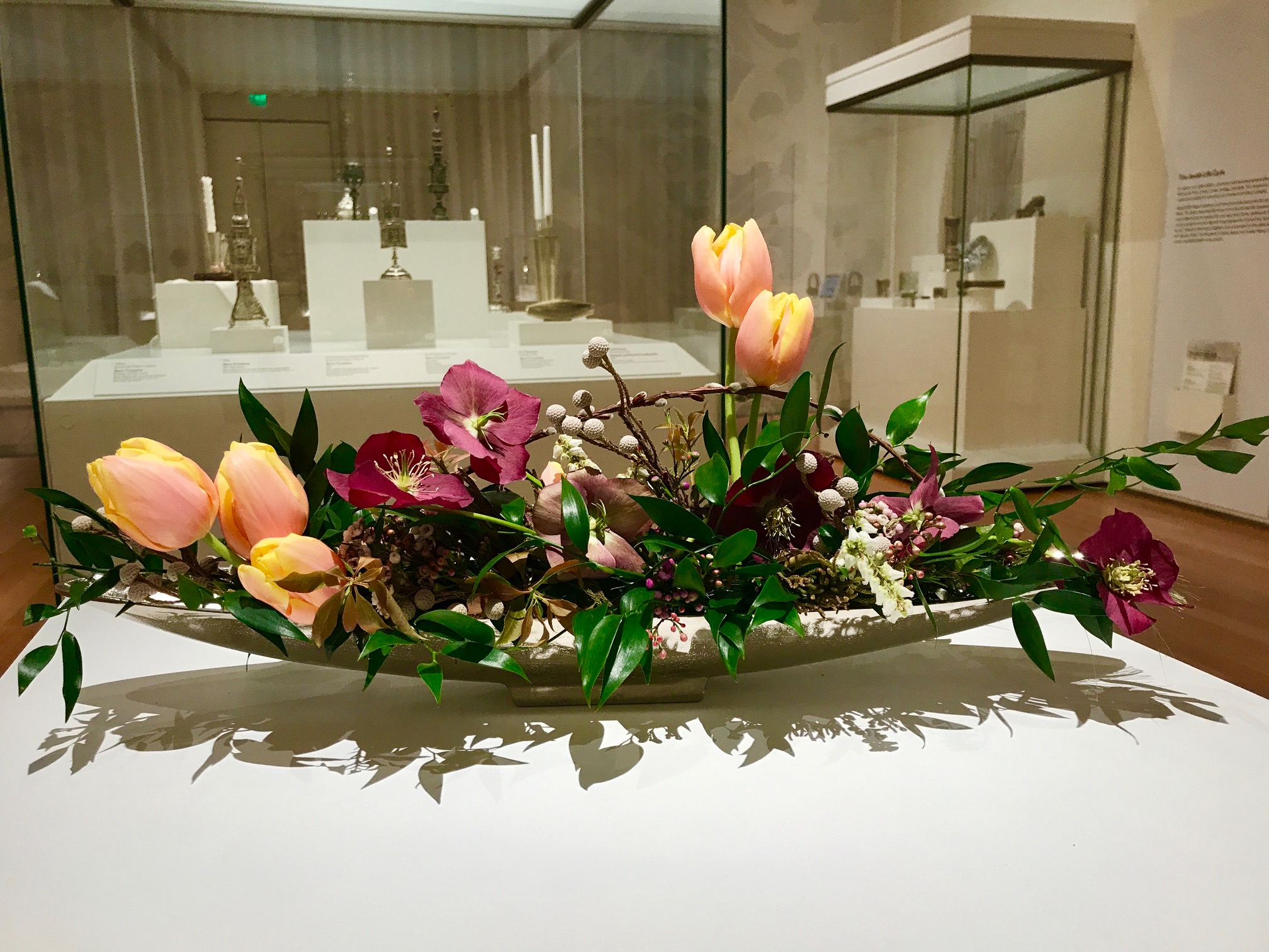 The Art in Bloom event celebrates the start of spring.