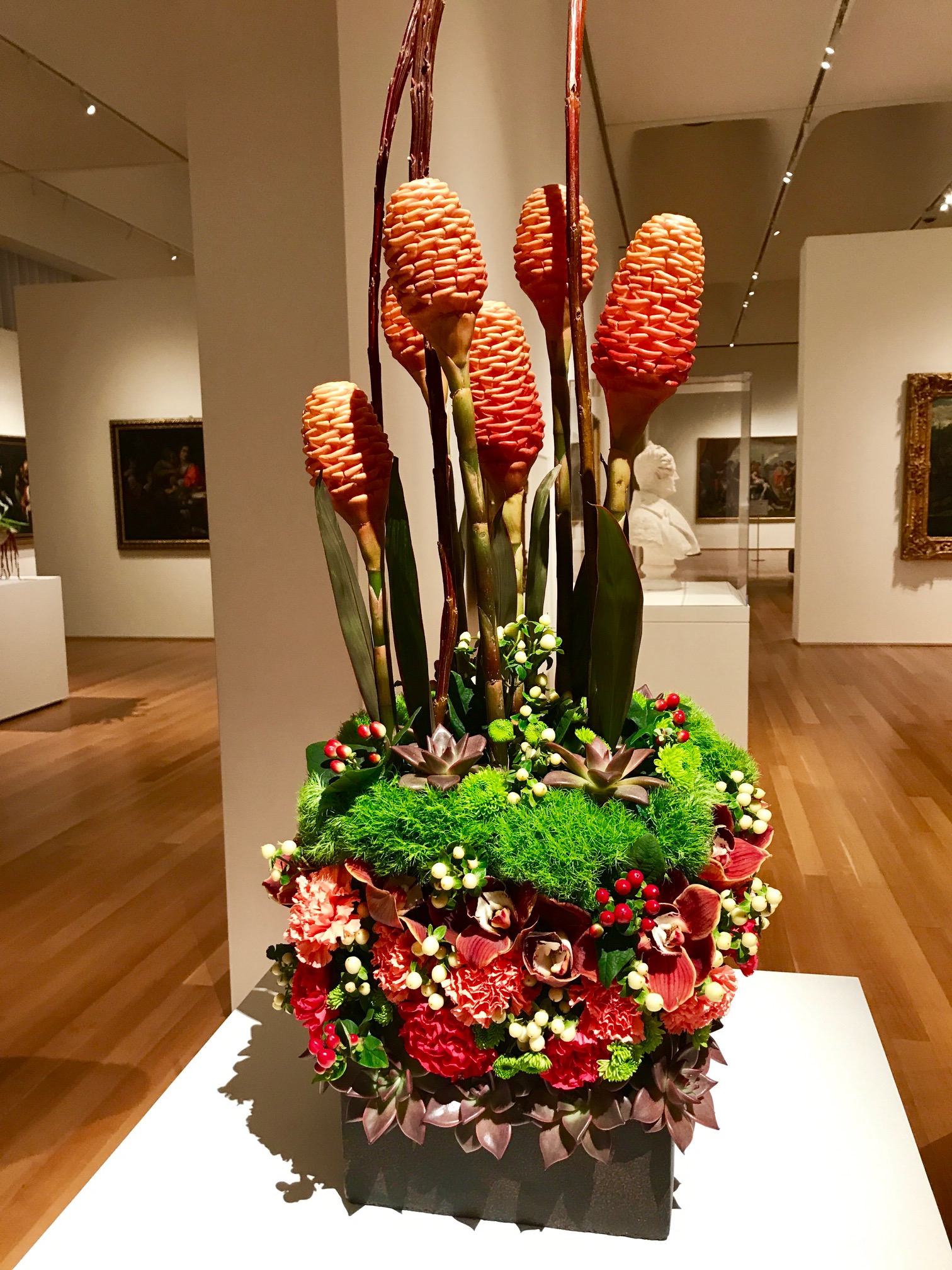 The Art in Bloom event celebrates the start of spring.
