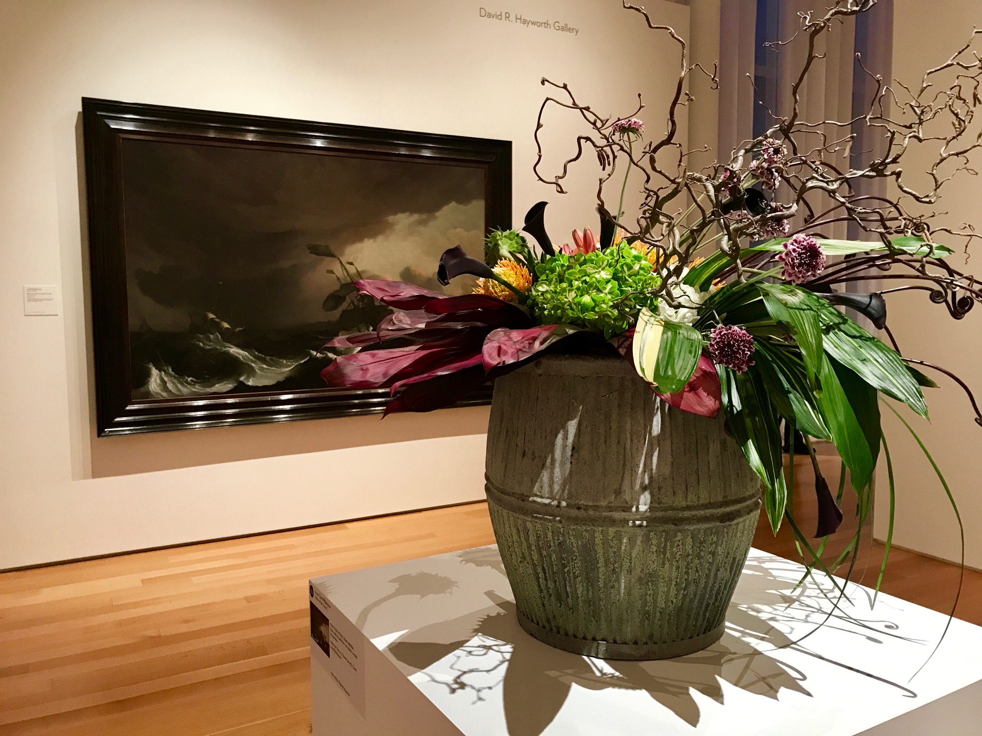 The Art in Bloom event celebrates the start of spring.