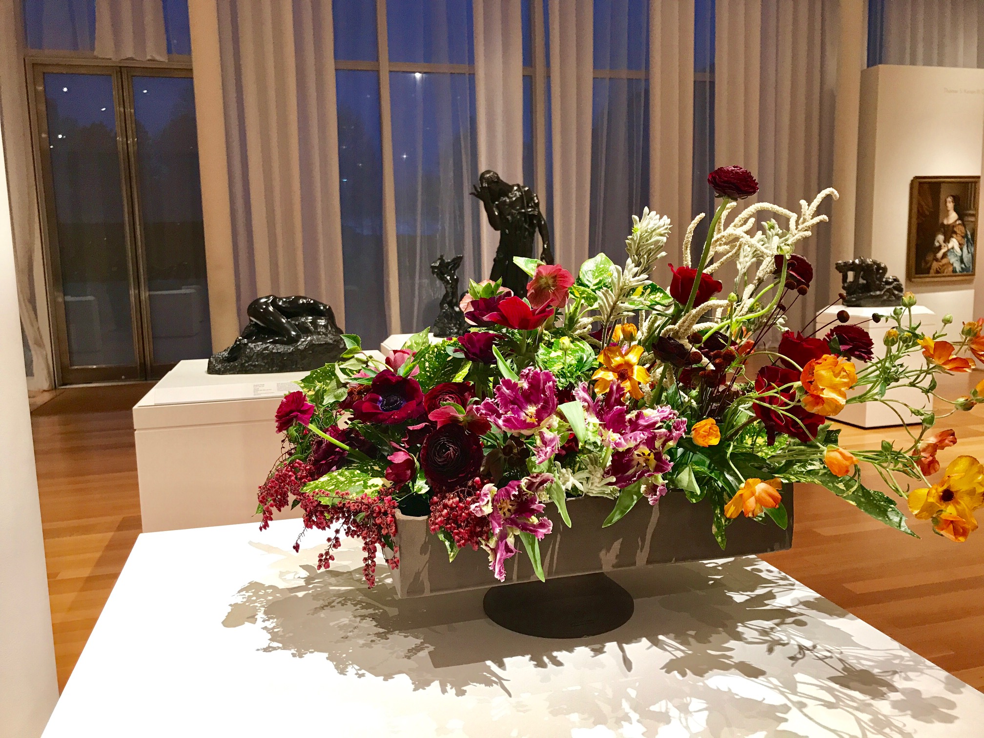 The Art in Bloom event celebrates the start of spring.