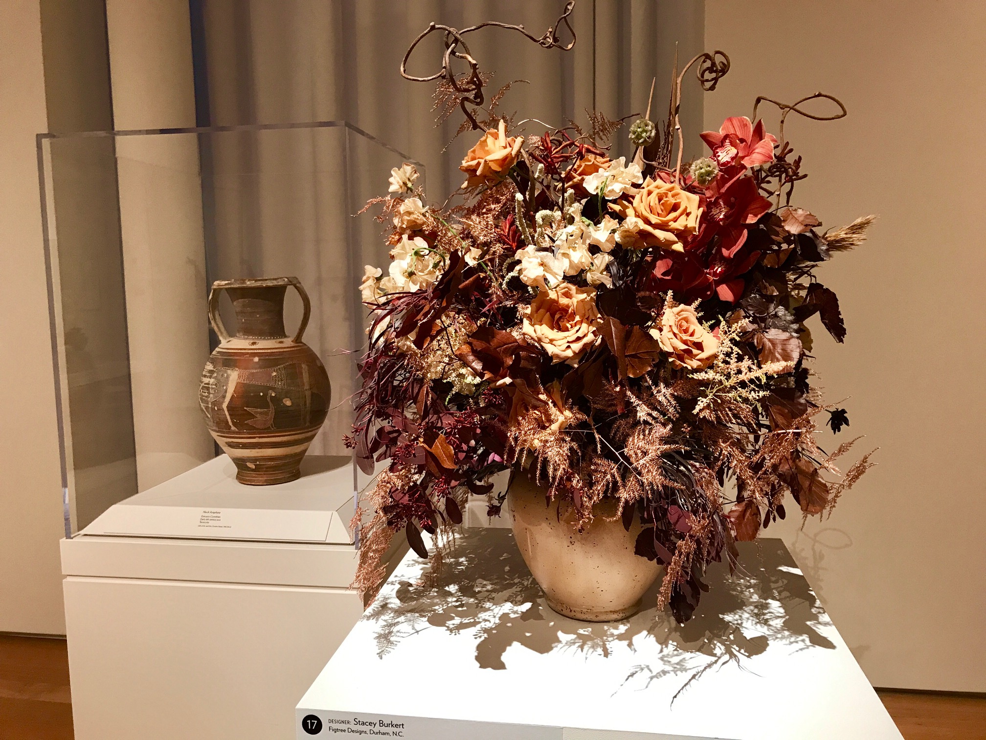 The Art in Bloom event celebrates the start of spring.