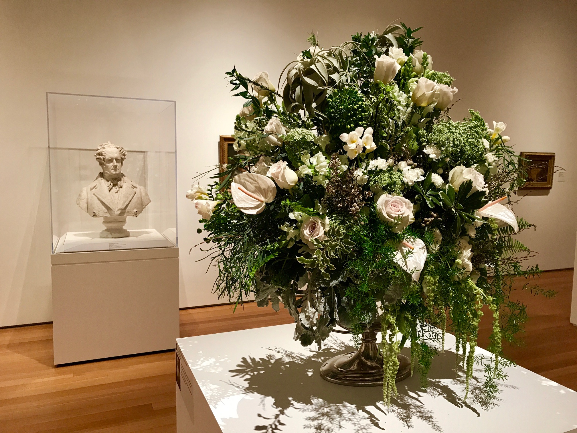 The Art in Bloom event celebrates the start of spring.