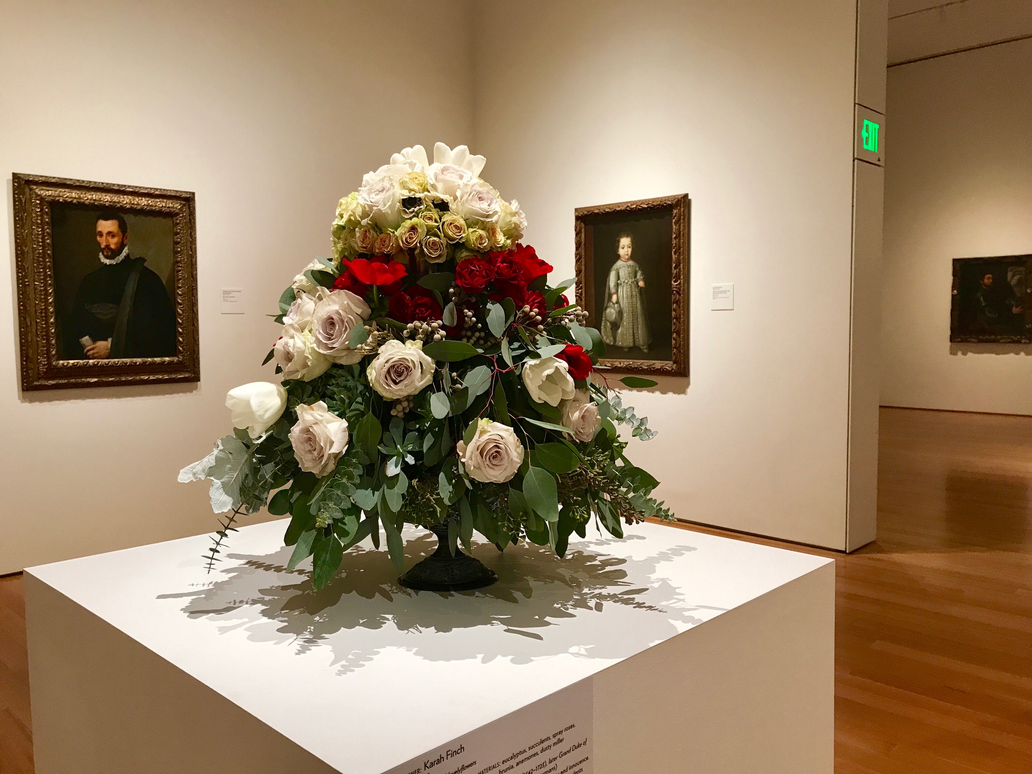 The Art in Bloom event celebrates the start of spring.