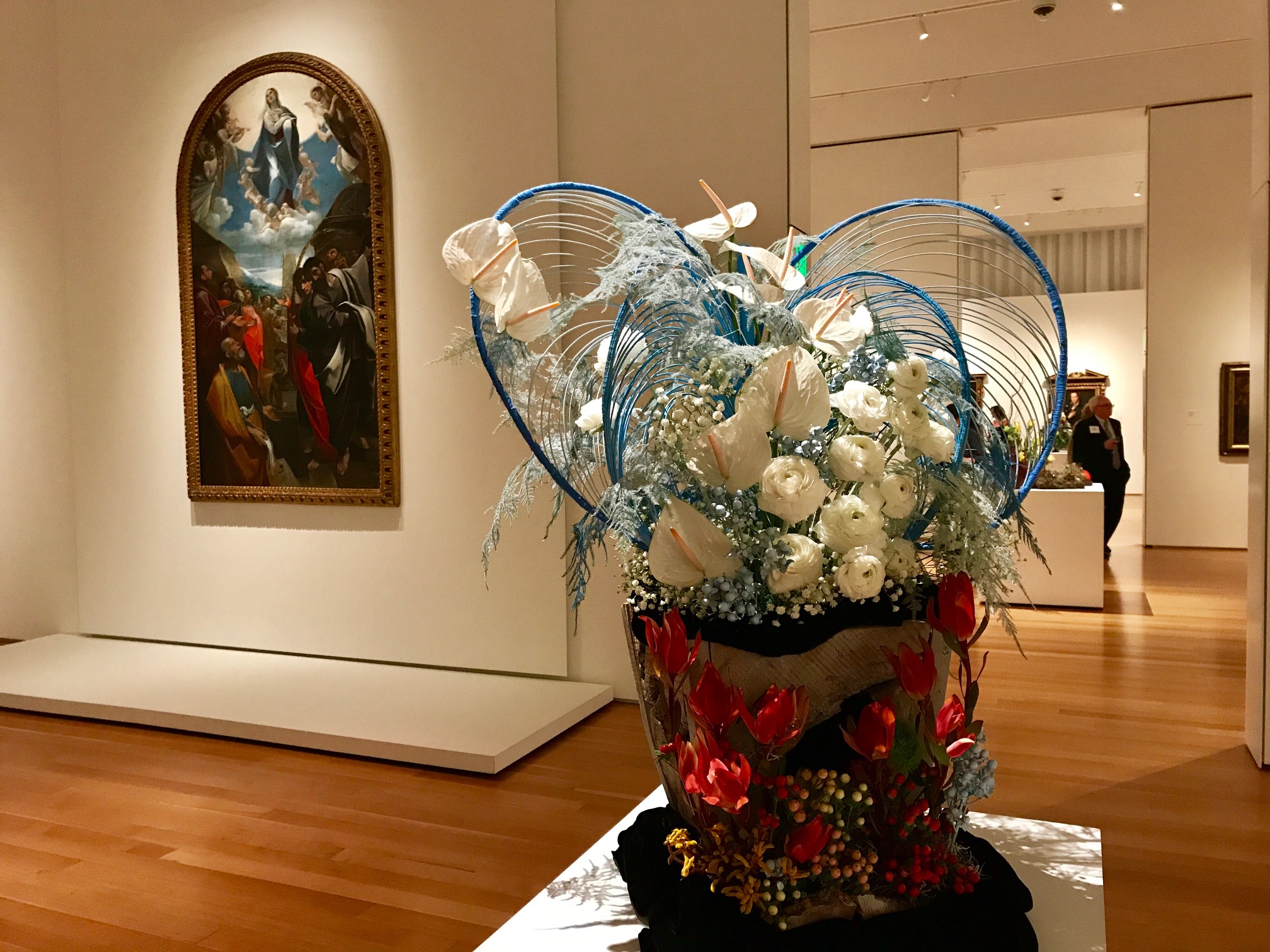 The Art in Bloom event celebrates the start of spring.