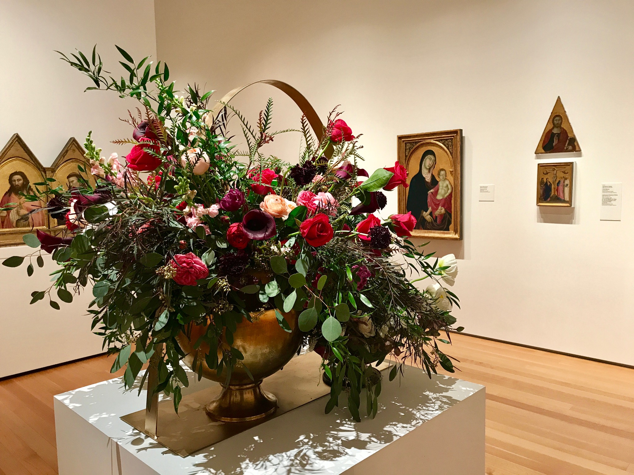 The Art in Bloom event celebrates the start of spring.