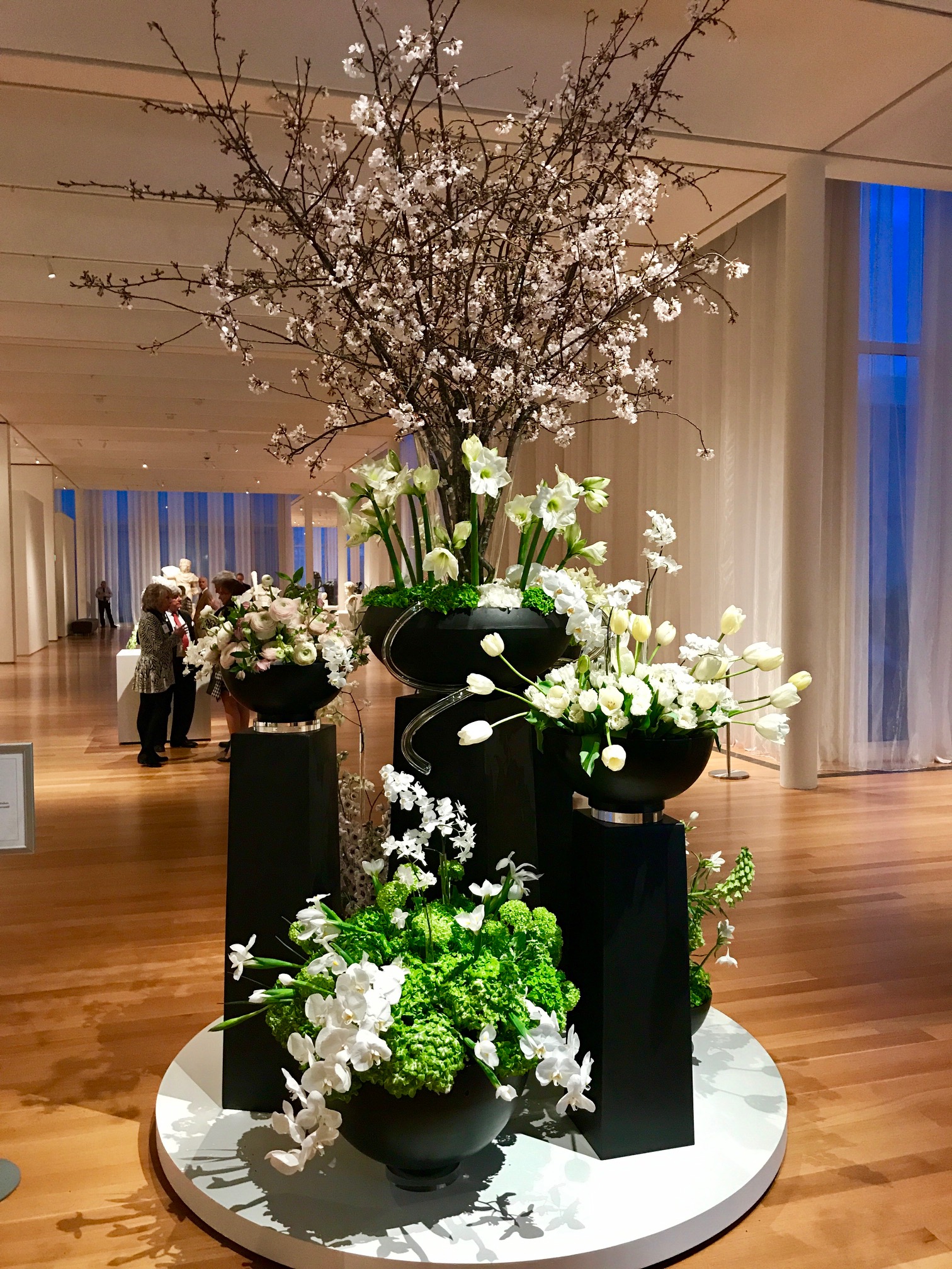 The Art in Bloom event celebrates the start of spring.