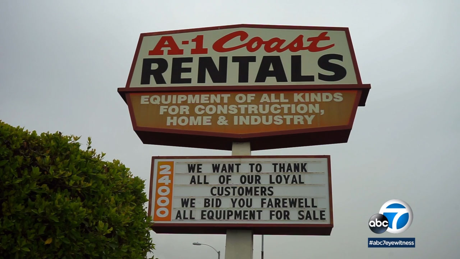 LomitaTorrance business, A1 Coastal Rentals, to close after 73 years