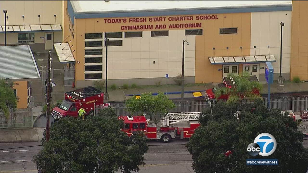 About 30 students exposed to pepper spray at Inglewood charter school