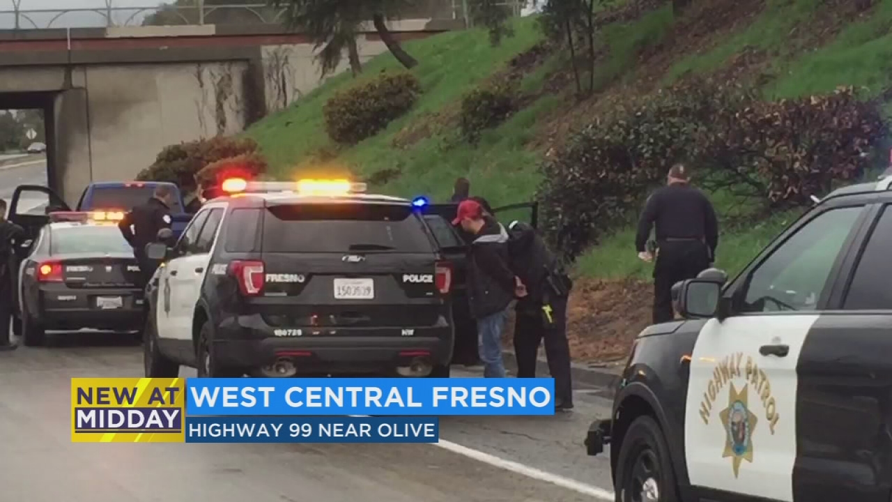 3 men arrested for fire several shots along Highway 99 in Fresno