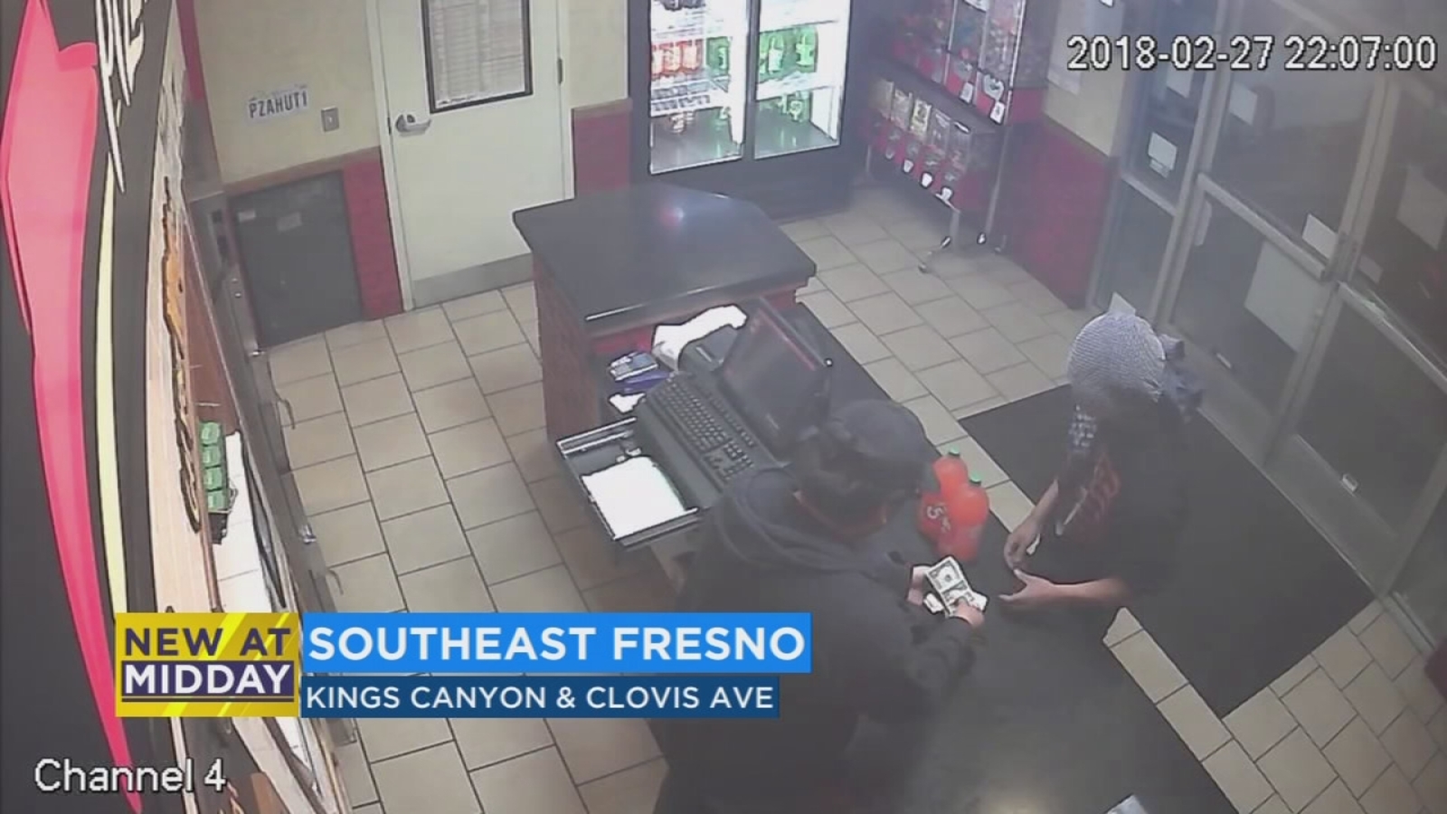 Authorities looking for suspect who robbed a Pizza Hut in Southeast