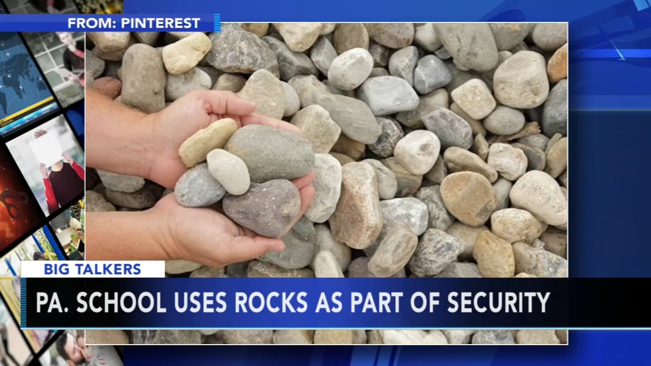 Schuylkill County school uses rocks as part of security