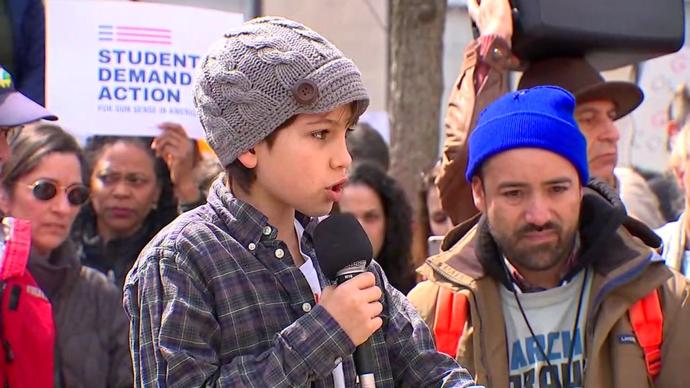 Fifth-grader gives impassioned speech at Durham March for our Lives rally