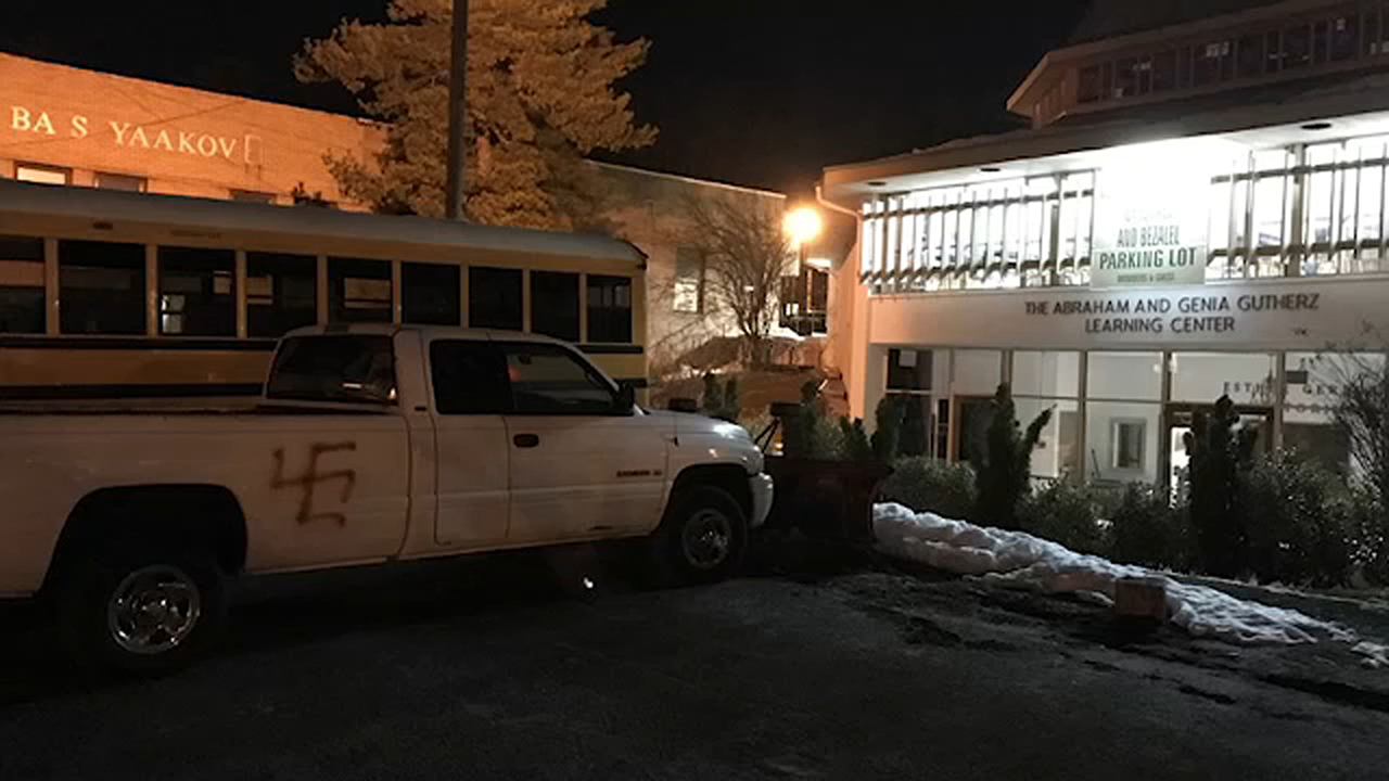 Synagogue vandalized in New Jersey