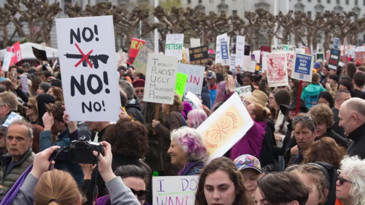 VIDEO: Images from Bay Area 'March for our Lives' events