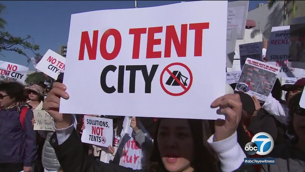 Orange County Board of Supervisors rescinds 'tent city' plan