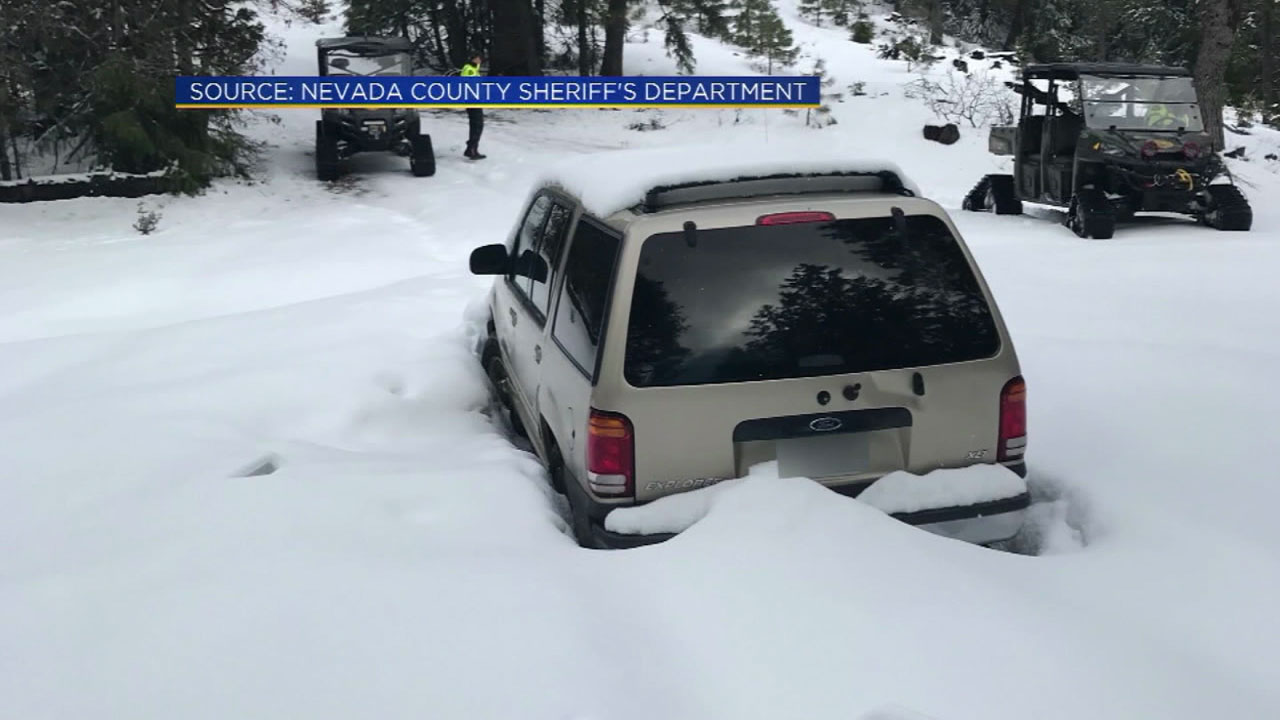 Woman found alive after being stranded in snow for 10 days