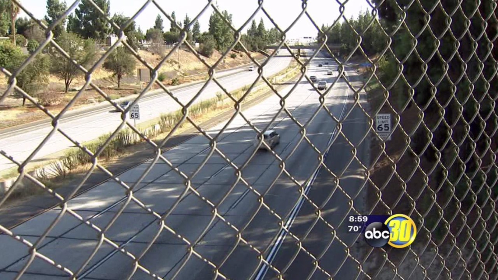 Man killed in crash on Highway 41 in Downtown Fresno - ABC30 Fresno