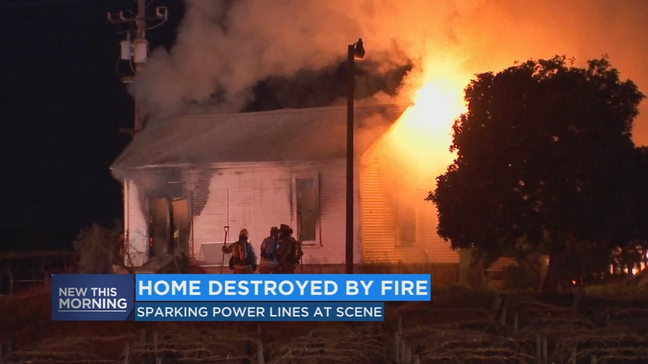Fire destroys home, damages building in Fresno County