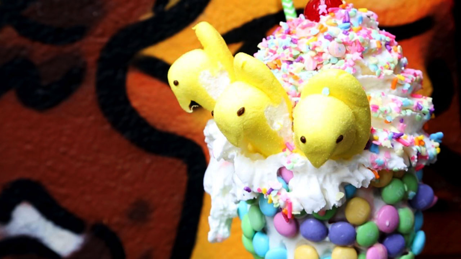 Celebrate Easter with gigantic Peeps milkshake from Black Tap in