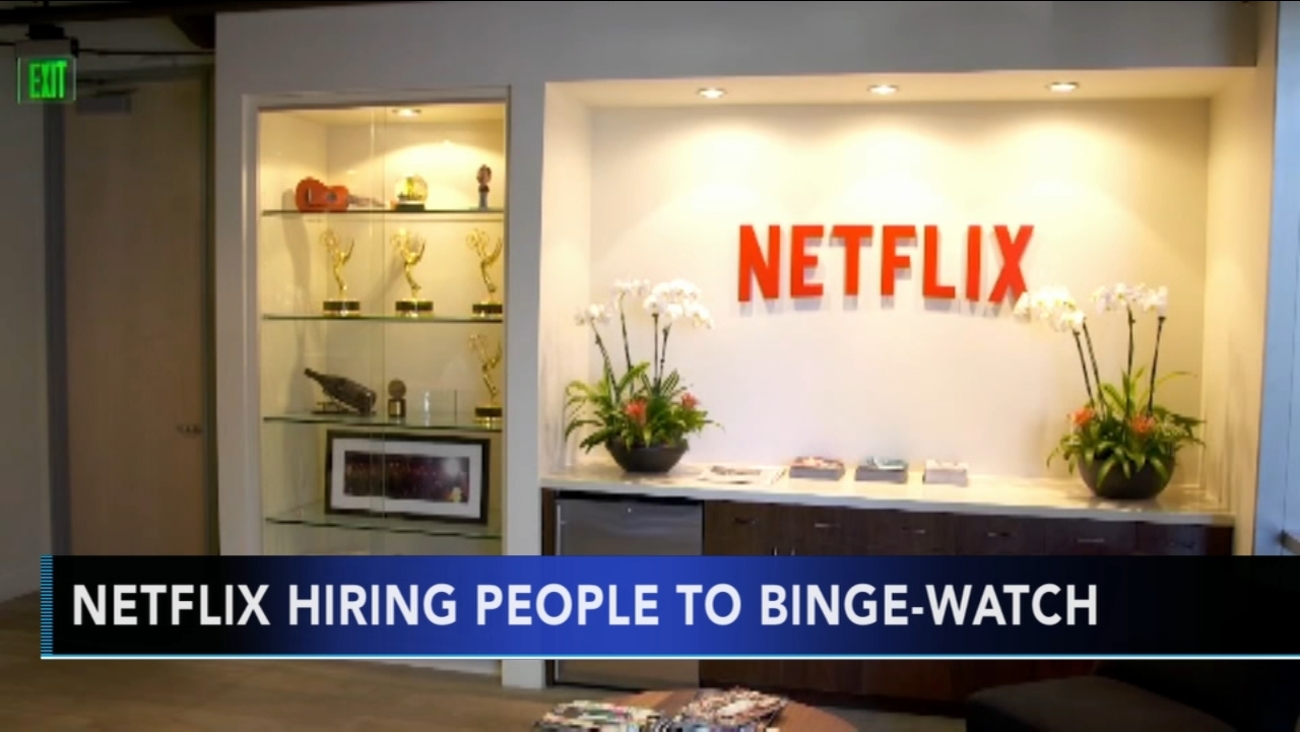 netflix hiring binge watchers