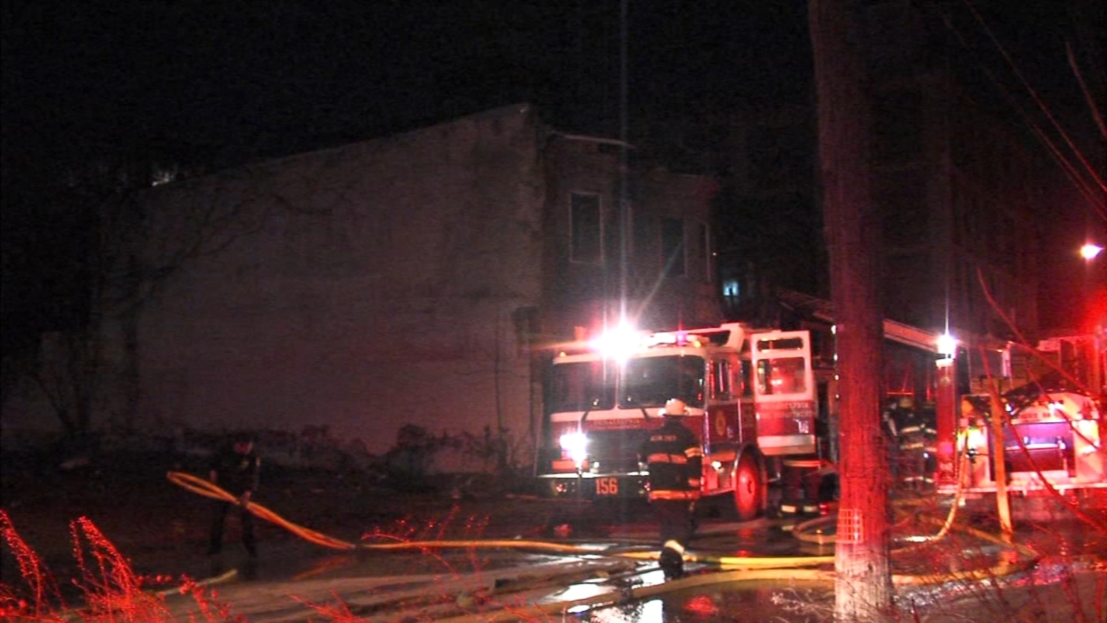 Firefighters battle Tioga house fire - 6abc Philadelphia