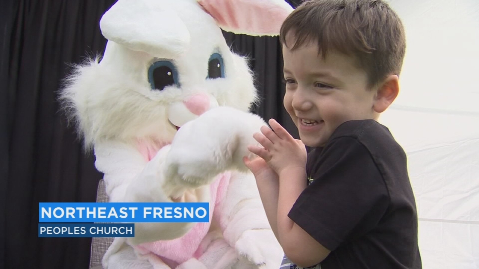 Easter bunny pays early visit at Fresno People's Church ABC30 Fresno
