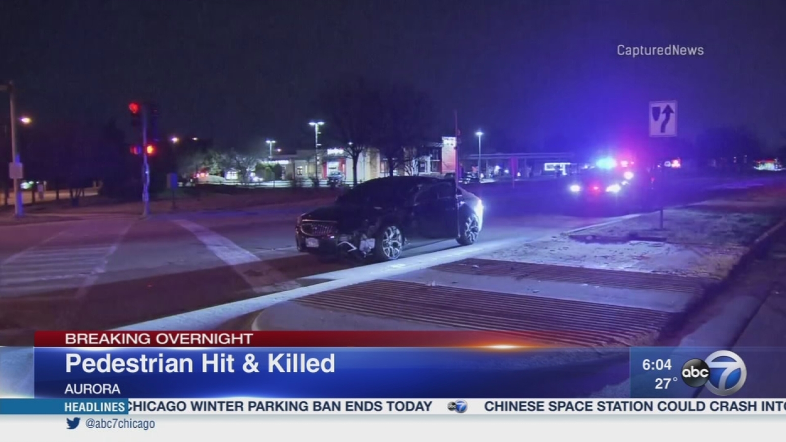 Pedestrian struck and killed in Aurora ABC7 Chicago