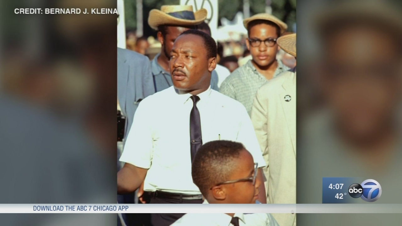 Chicago photographer captured rare color imgages of Martin Luther King, Jr.