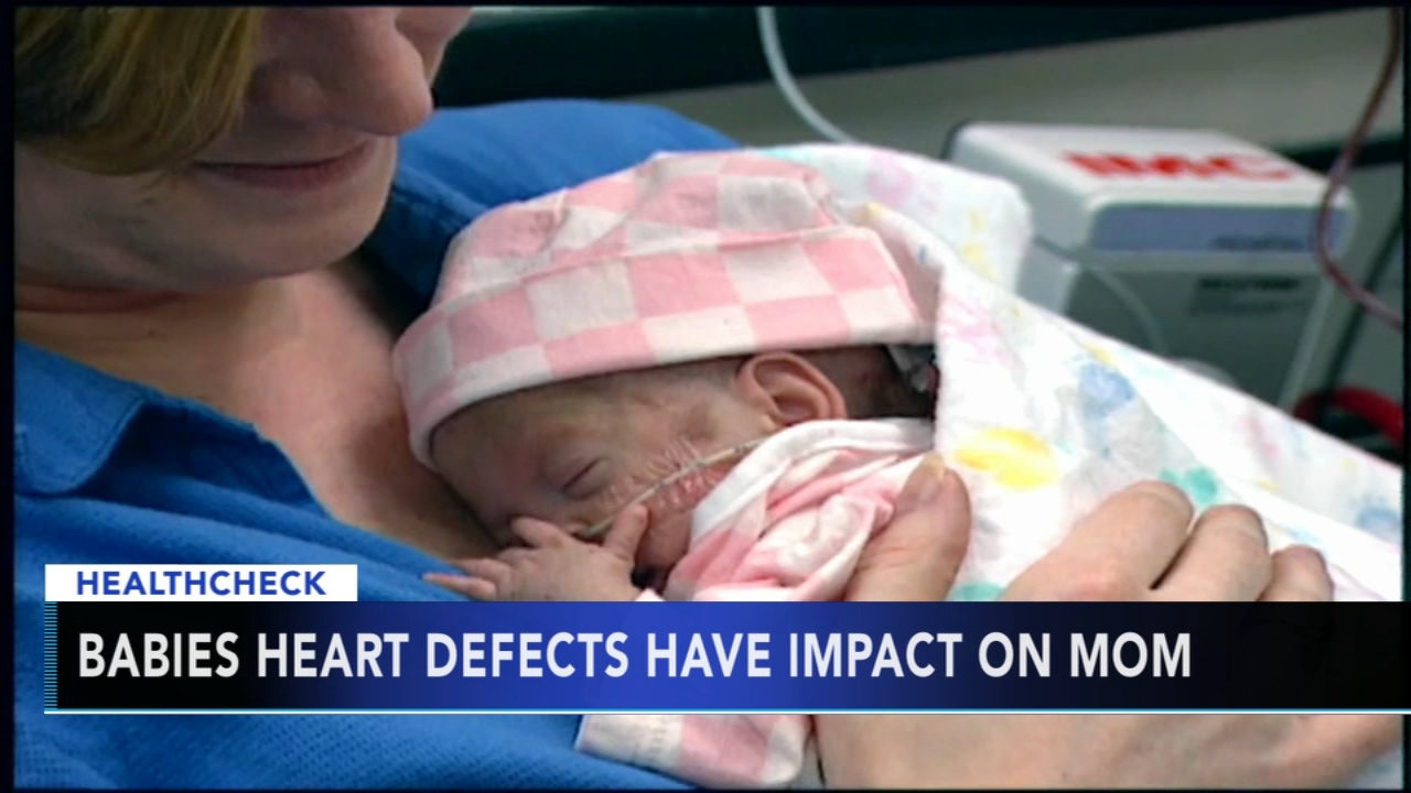 Study: Babies with heart defects have impacts on mothers