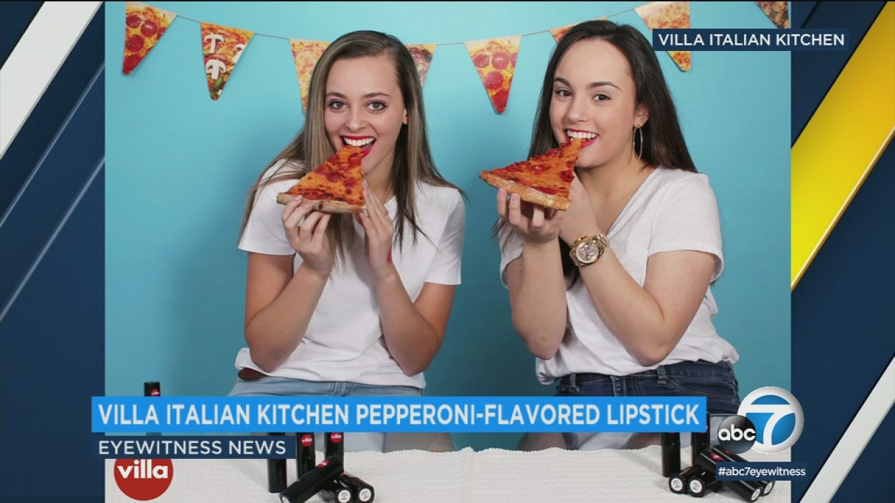Pizza chain offers free pepperoni-flavored lipstick