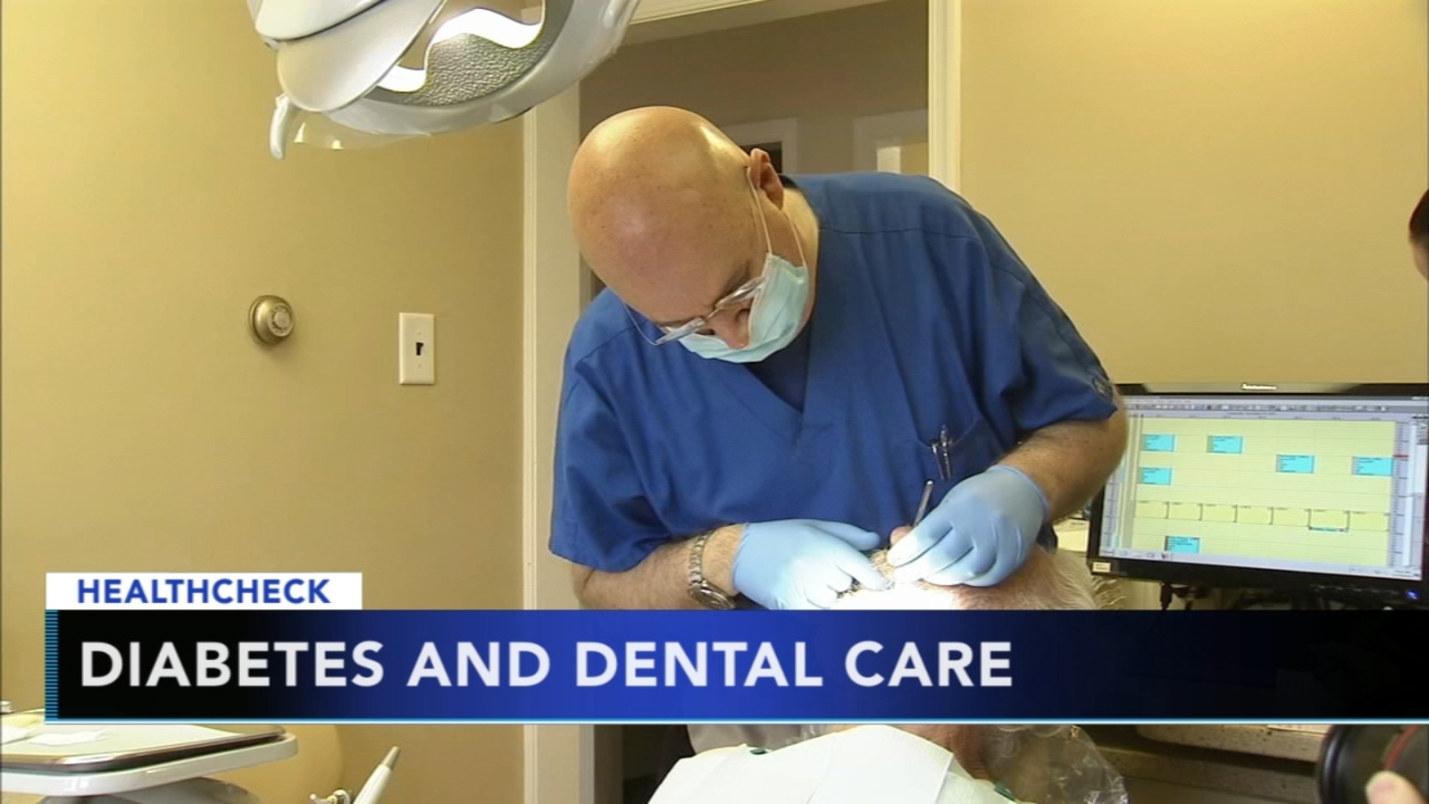 Study Adults with diabetes least likely to go to dentist 6abc