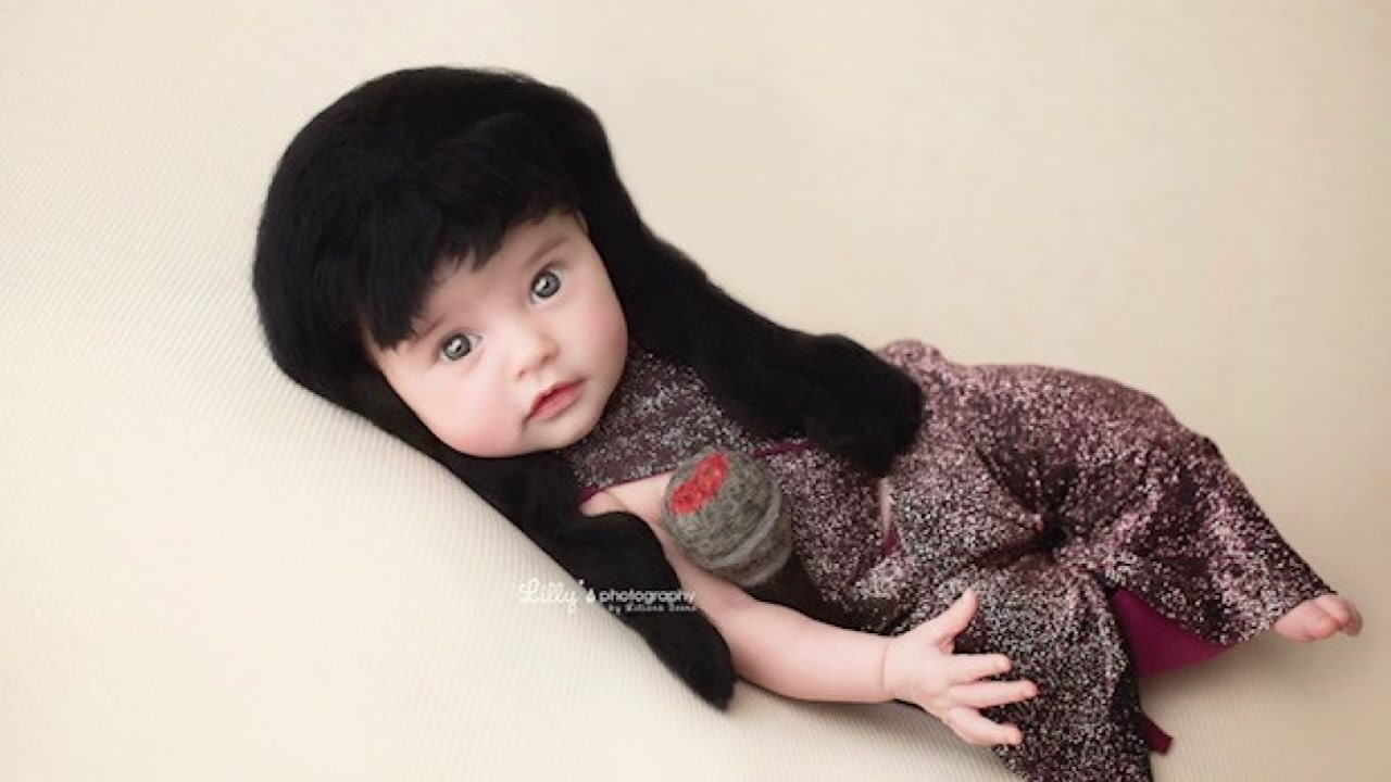 The baby's Selena-themed photo shoot will melt your heart