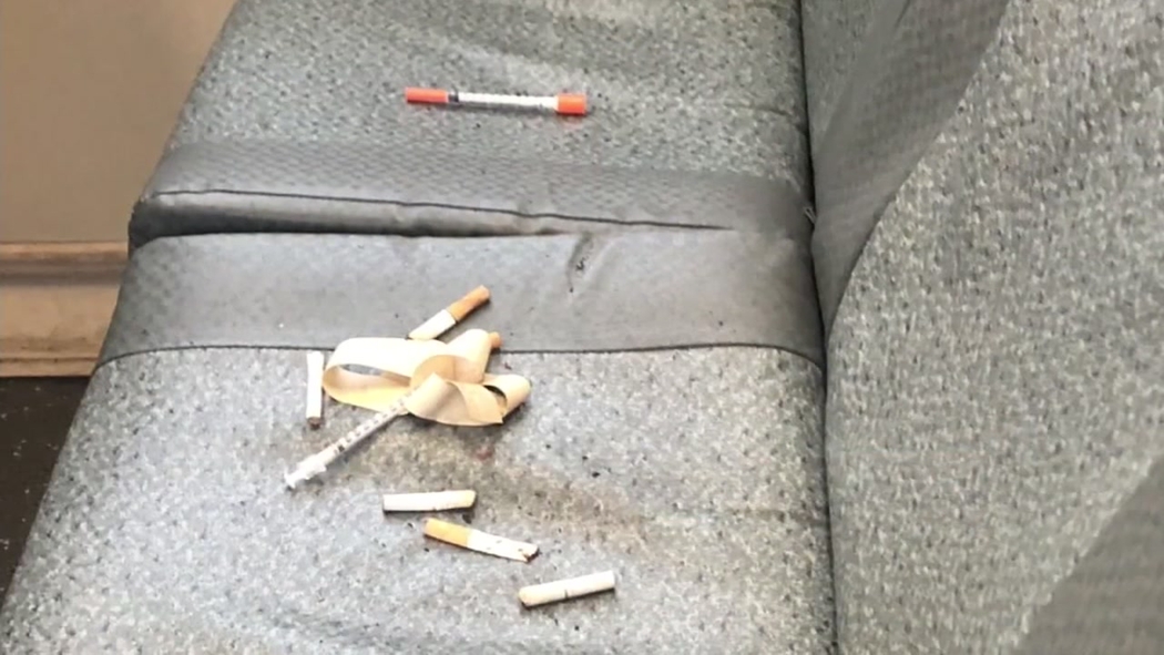 tobacco needles Needle, drug use epidemic prompts action from BART