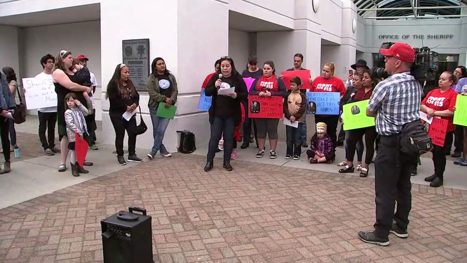Protesters target Santa Clara Co. Sheriff over ICE incidents - ABC7 San ...