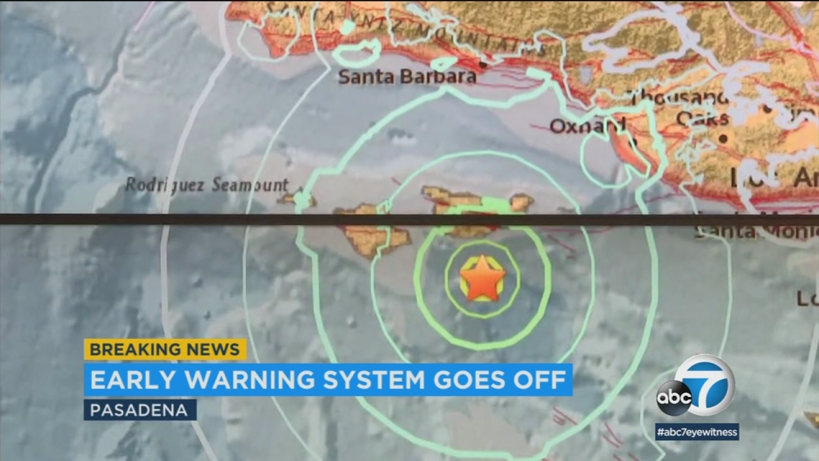 5.3 earthquake off Ventura County coast triggers early warning system