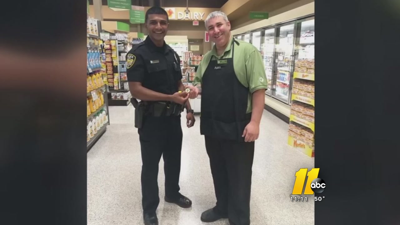 Apex Publix employee turns in found money