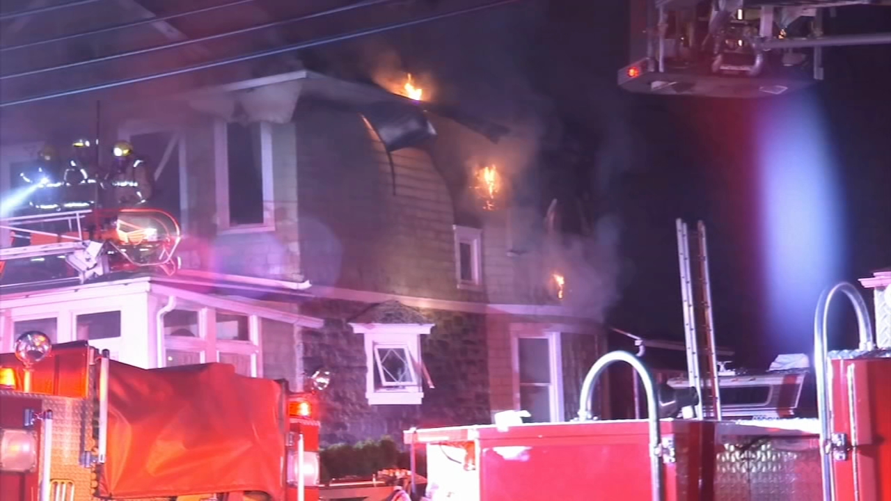 House fire in Glenolden